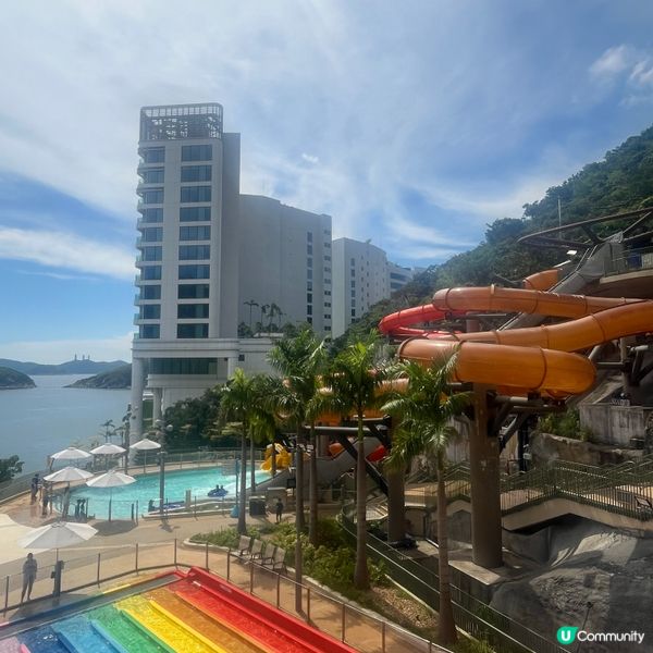 海洋公園水上樂園🌊！刺激又開心🥳！一家大細消暑好去處