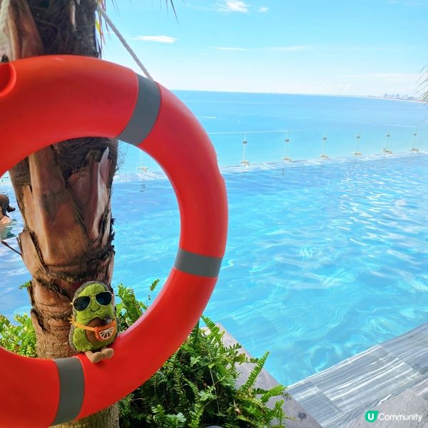 美溪沙灘 峴港最出名嘅沙灘 成30km嘅海岸線🏖