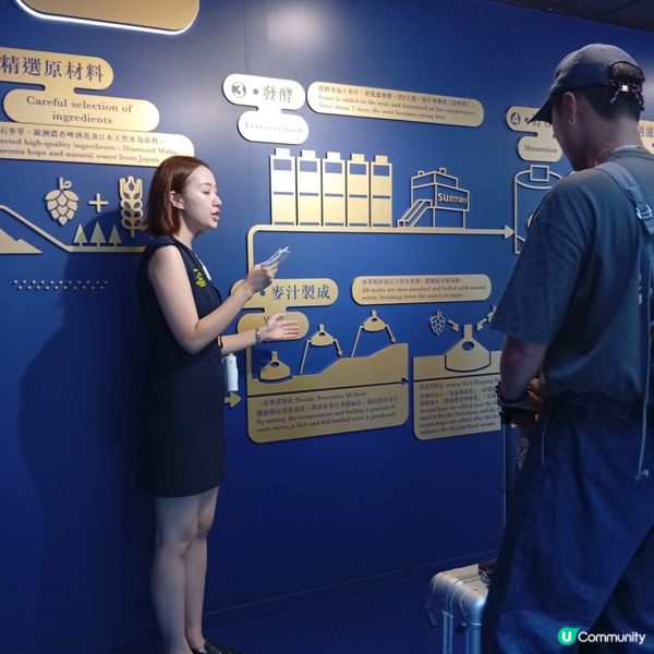 三得利神泡體驗館！🍺 灣仔利東街見！🤩