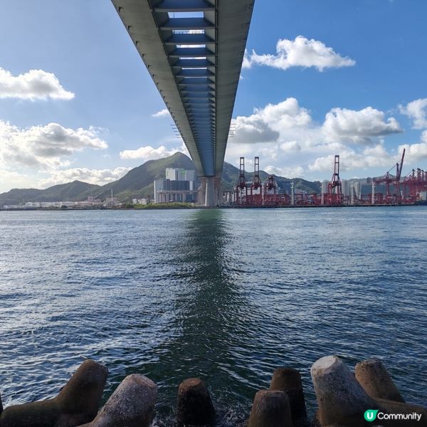 昂船洲大橋：維港巨龍🐉！打卡靚景📸！