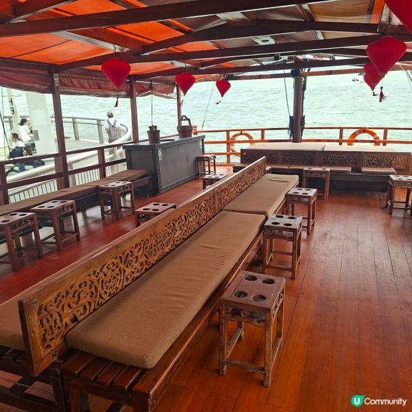 張保仔號點心遊💯豪華體驗😋 點心超正🚢