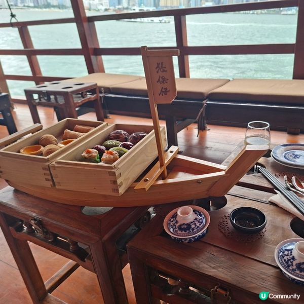 張保仔號點心遊💯豪華體驗😋 點心超正🚢