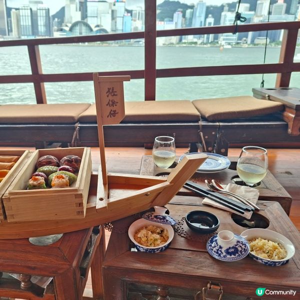 張保仔號點心遊💯豪華體驗😋 點心超正🚢