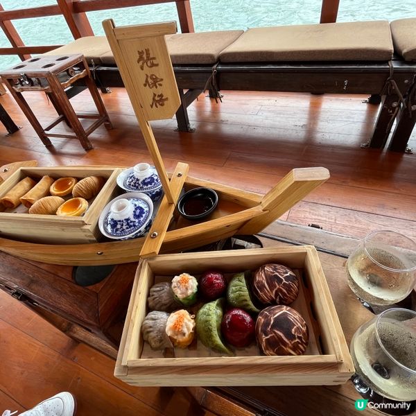 張保仔號點心遊💯豪華體驗😋 點心超正🚢