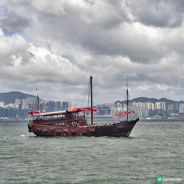 張保仔號🛥️ 影相打卡非常好🥰維港遊至鯉魚門之旅😍