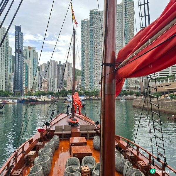張保仔號🛥️ 影相打卡非常好🥰維港遊至鯉魚門之旅😍