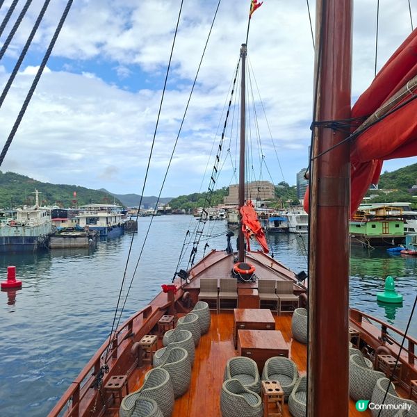 張保仔號🛥️ 影相打卡非常好🥰維港遊至鯉魚門之旅😍