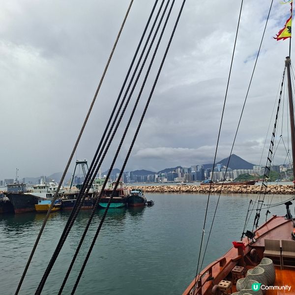 張保仔號🛥️ 影相打卡非常好🥰維港遊至鯉魚門之旅😍