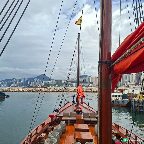 張保仔號🛥️ 影相打卡非常好🥰維港遊至鯉魚門之旅😍