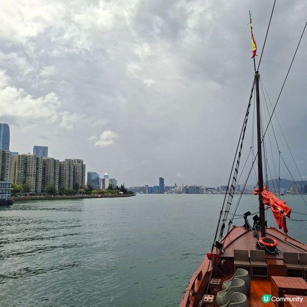 張保仔號🛥️ 影相打卡非常好🥰維港遊至鯉魚門之旅😍