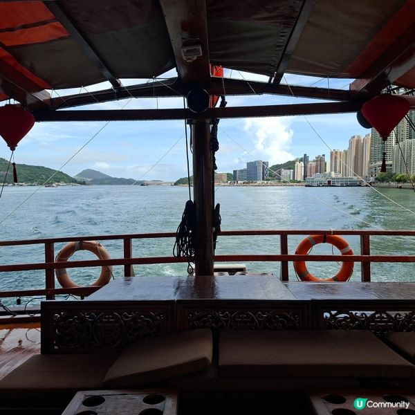 張保仔號🛥️ 影相打卡非常好🥰維港遊至鯉魚門之旅😍