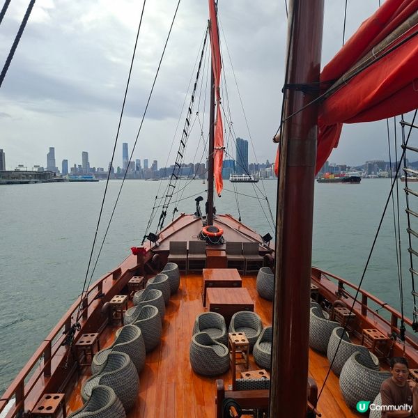 張保仔號🛥️ 影相打卡非常好🥰維港遊至鯉魚門之旅😍