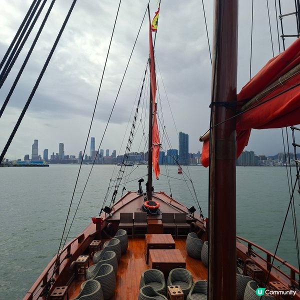 張保仔號🛥️ 影相打卡非常好🥰維港遊至鯉魚門之旅😍