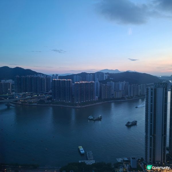 荃灣如心酒店Staycation🥰48樓海景房超正❤️