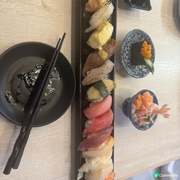 初初以為60分鐘純壽司放題唔會有人食