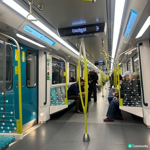 悉尼地鐵初體驗！🇦🇺🚇 香港有份製造勁方便！👍