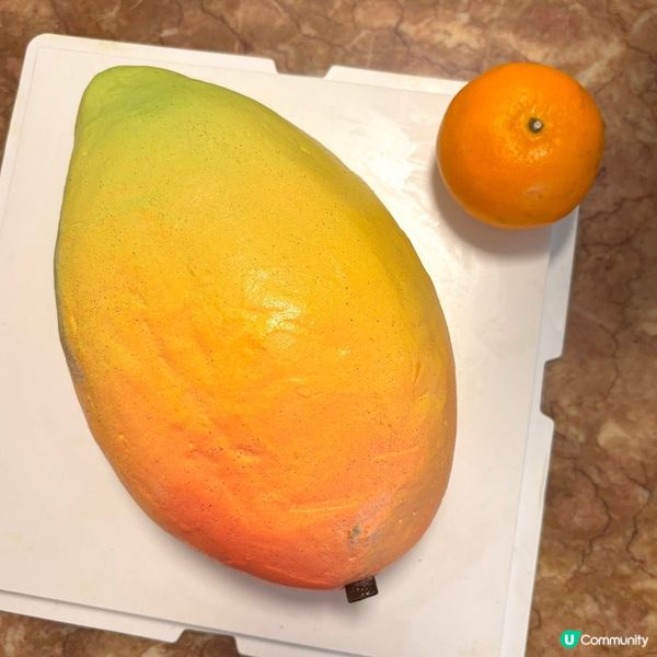 巨型斑斕芒果蛋糕！😋 賣相超吸睛！🤤 一齊分享！🍰