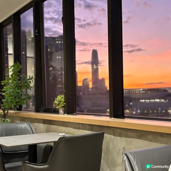 銅鑼灣•海景晚餐🤩！維港靚到爆！🍝🌅