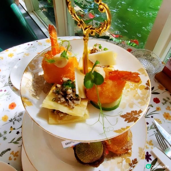 金鐘香港公園內Pondside Autumn Tea Set