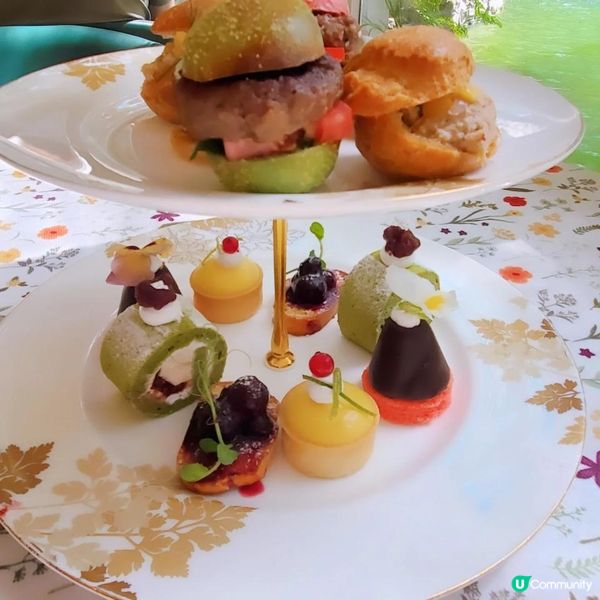 金鐘香港公園內Pondside Autumn Tea Set