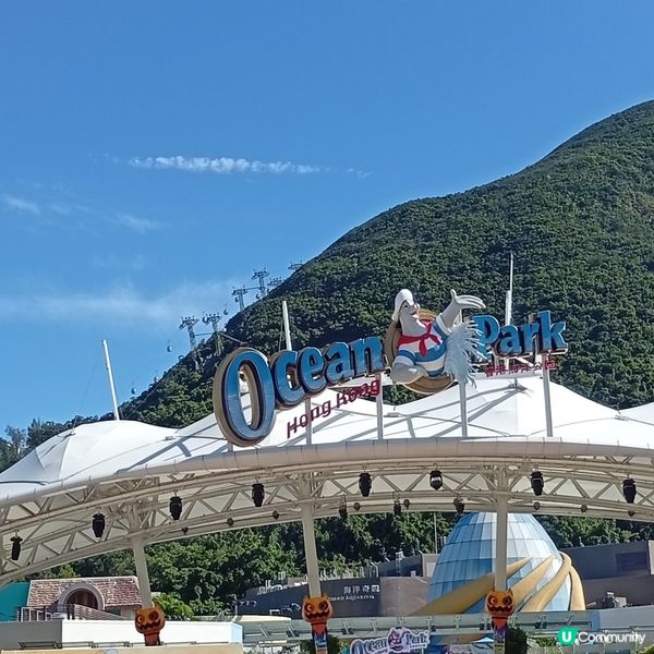 海洋公園一日遊！童年回憶返晒嚟。🥳乘搭䌫車放鬆身心。