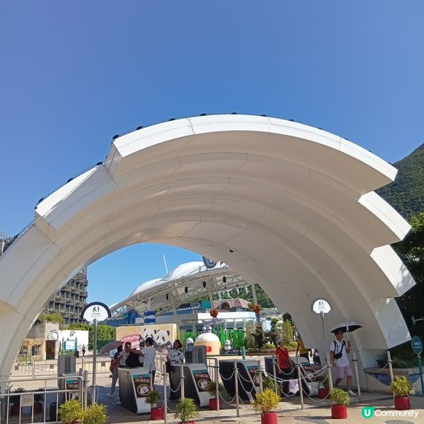 海洋公園一日遊！童年回憶返晒嚟。🥳乘搭䌫車放鬆身心。