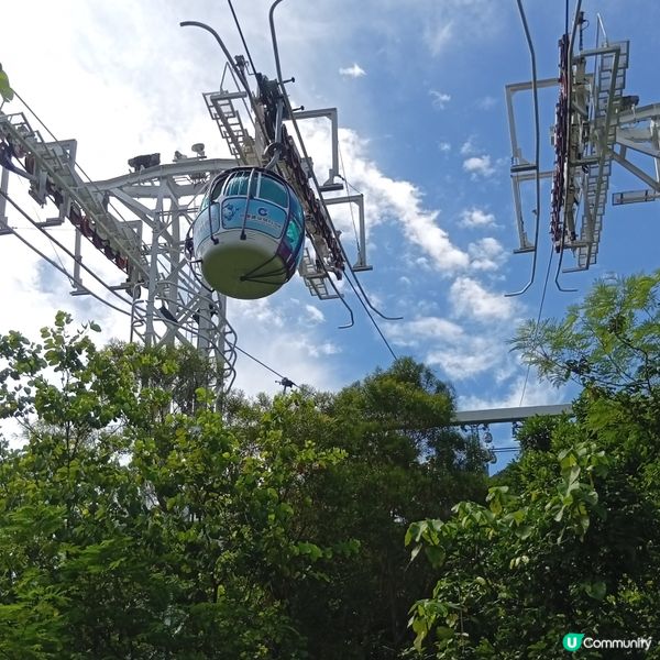 海洋公園一日遊！童年回憶返晒嚟。🥳乘搭䌫車放鬆身心。