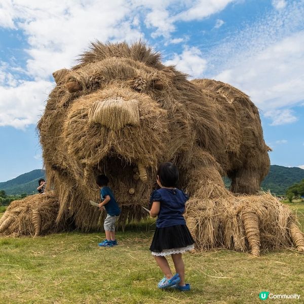 稻草藝術祭開鑼！新潟幻獸等你嚟睇🤩🌾