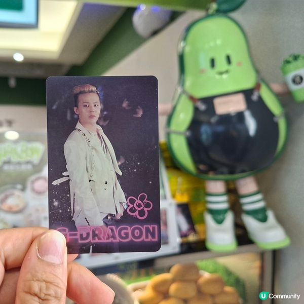 銅鑼灣苿酸奶🥳D24榴槤乳酪奶昔😋送G-Dragon卡