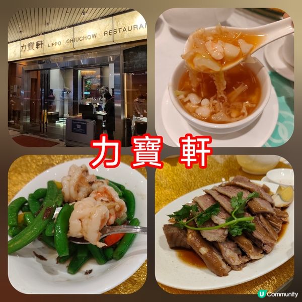 力寶軒商務套餐🤤！鵝肝鵝肉超正！