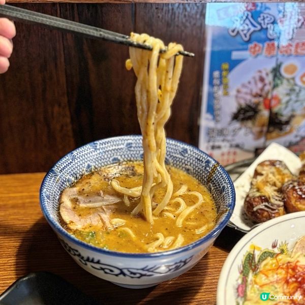 灣仔人氣拉麵！🇯🇵牛筋沾麵超正🤤！