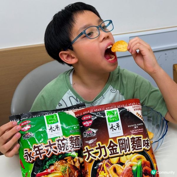 車仔麵風味新薯片