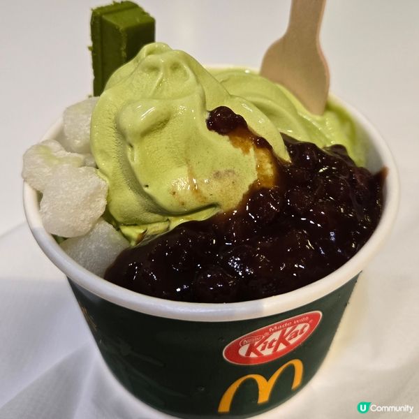 麥當勞抹茶芭菲🍵