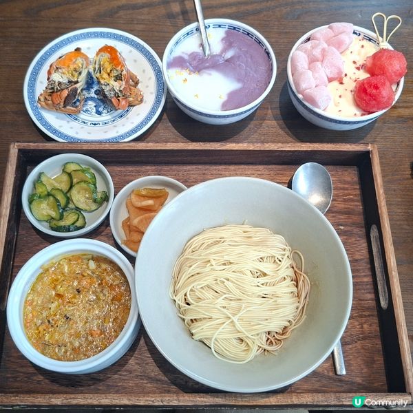 ✨上海李百蟹高質必食推介🤩邊吃蟹黃面醉蟹小籠包邊看陸家嘴