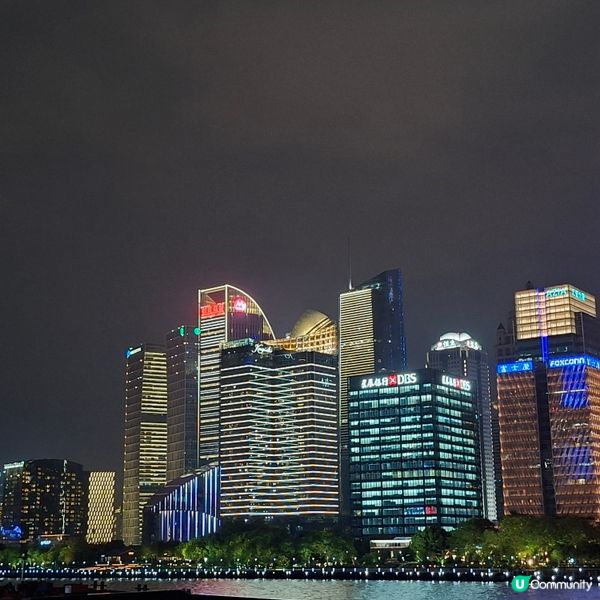 ✨上海黃浦江遊覽網紅遊船河🚢浦江夜遊外灘東方明珠陸家嘴美景
