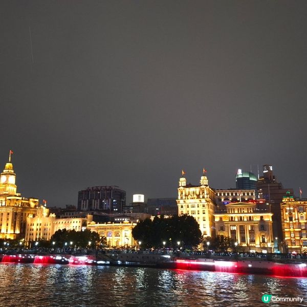 ✨上海黃浦江遊覽網紅遊船河🚢浦江夜遊外灘東方明珠陸家嘴美景
