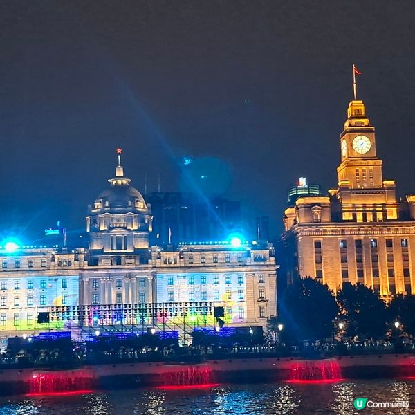 ✨上海黃浦江遊覽網紅遊船河🚢浦江夜遊外灘東方明珠陸家嘴美景