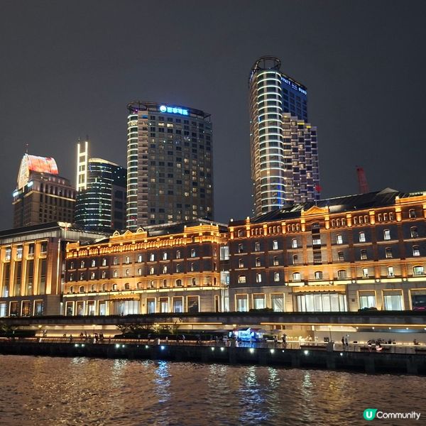 ✨上海黃浦江遊覽網紅遊船河🚢浦江夜遊外灘東方明珠陸家嘴美景