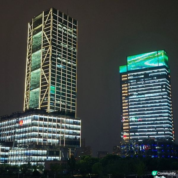 ✨上海黃浦江遊覽網紅遊船河🚢浦江夜遊外灘東方明珠陸家嘴美景