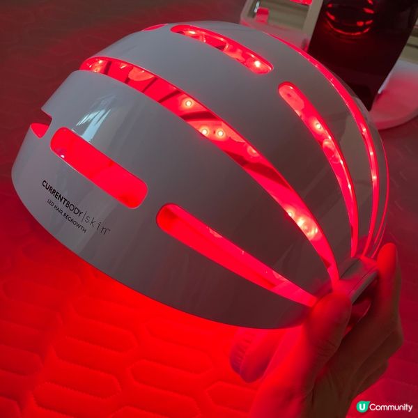 光療生髮帽初體驗！😎 告別掉髮！