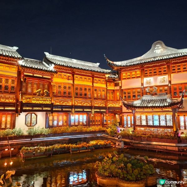 上海城隍廟夜景勁靚🤩 晚間必去打卡📸