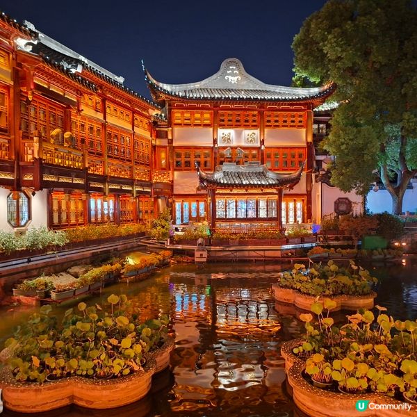 上海城隍廟夜景勁靚🤩 晚間必去打卡📸