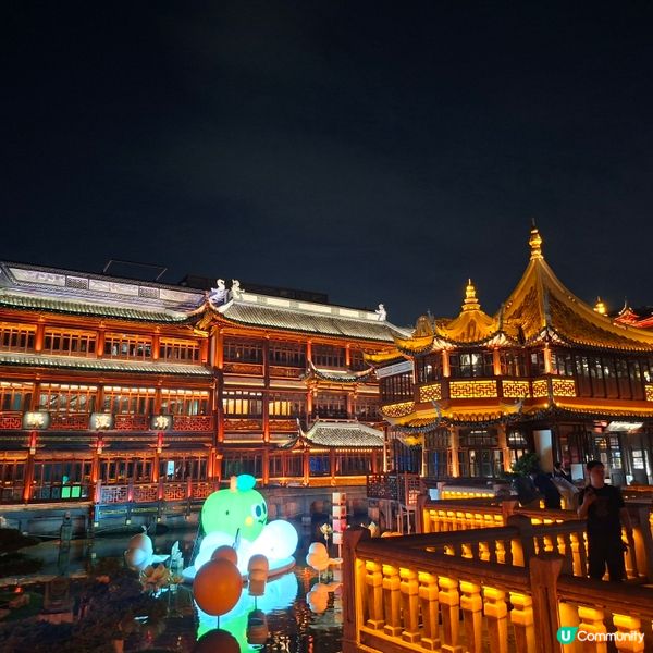 上海城隍廟夜景勁靚🤩 晚間必去打卡📸