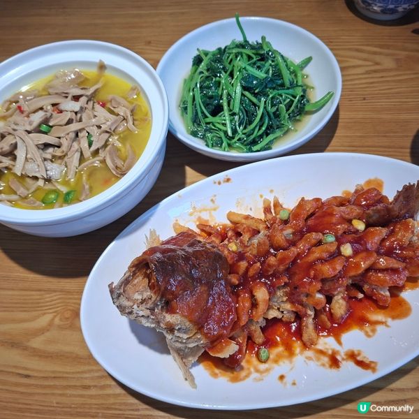 ✨蘇洲平江路店鶴園茶樓🐟必吃馳名蘇式松鼠鱸魚😍