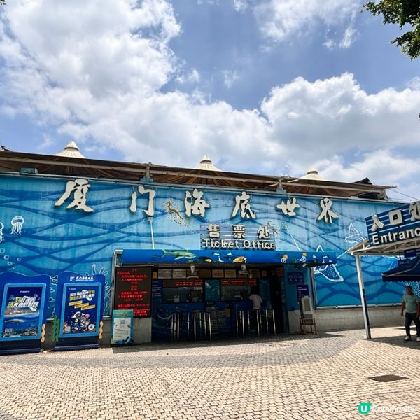 廈門/廈門海底世界🌊！親子必去！🐠