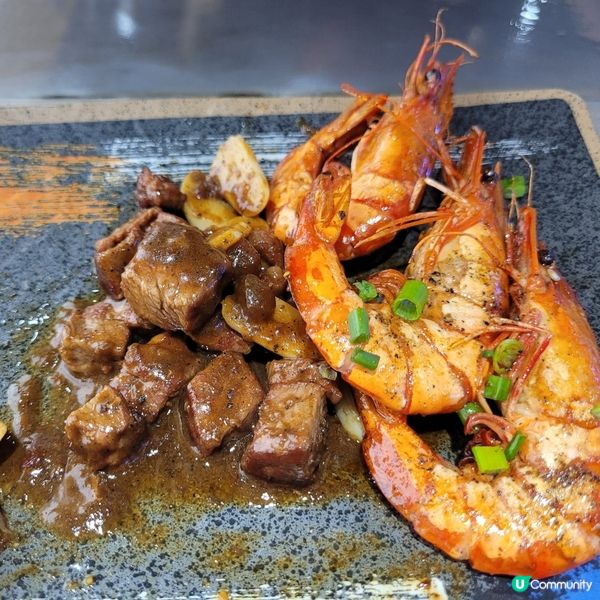 鐵板燒新體驗！師傅勁好玩🤩！安格斯牛正呀！🥩