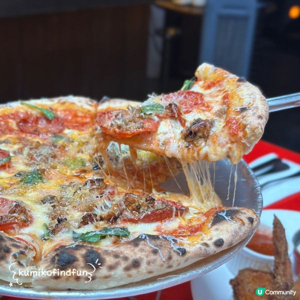 圓方美食之旅！🍕 紐約Pizza超正！😋