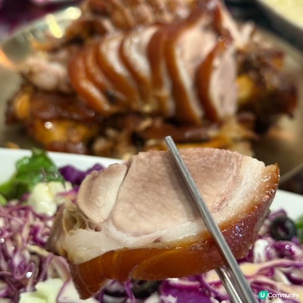 ｢豬腳好食,配菜麻麻🙈｣