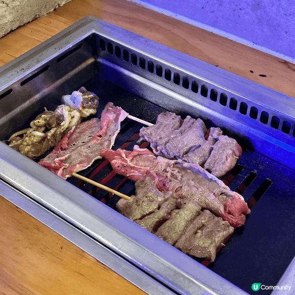 燒肉+榴槤放題，可以任飲任食海鮮同澳洲和牛 120分鐘