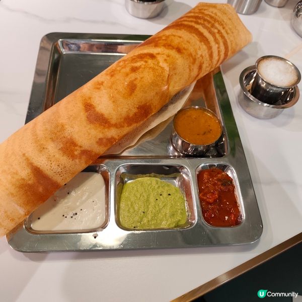 印度素食尖咀遊記😋！馬薩拉薄餅超正！